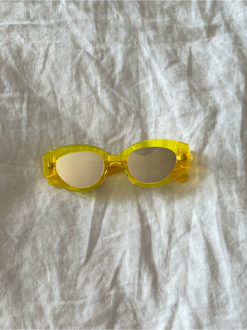 PHILO Eyewear Petra Sunglasses Yellow
